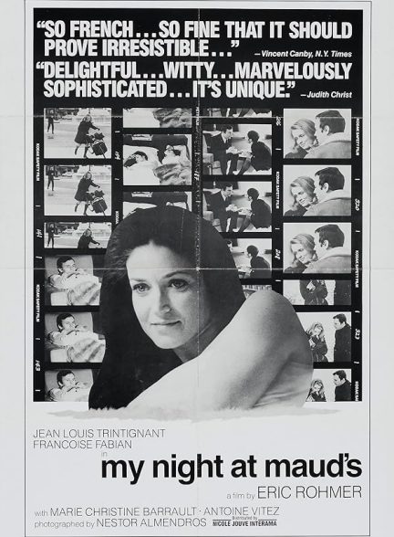 دانلود فیلم My Night at Maud’s 1969 – شب من در خانه ماد